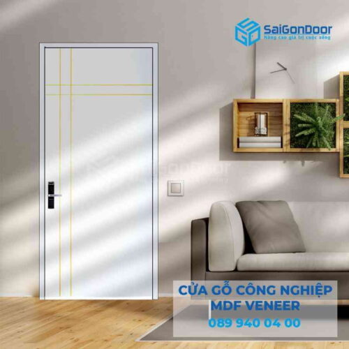 Cửa Gỗ MDF Veneer P1R4a 3