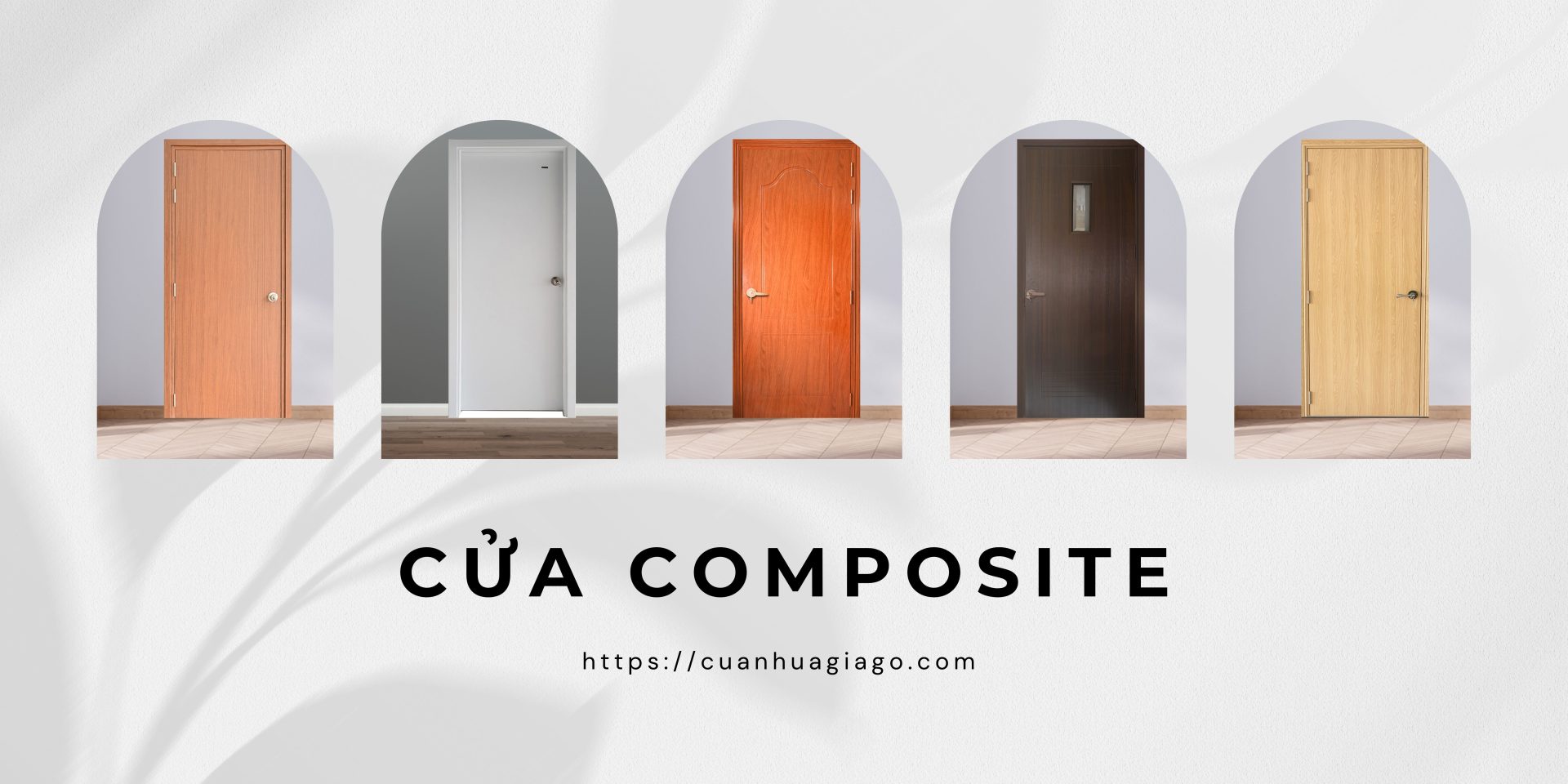 Cập nhật bảng báo giá cửa gỗ nhựa mới nhất tại Cuanhuagiago.com