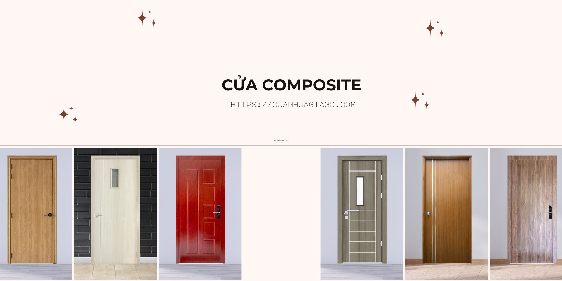 Cuanhuagiago.com - Địa điểm phân phối cửa nhựa vân gỗ uy tín, chất lượng
