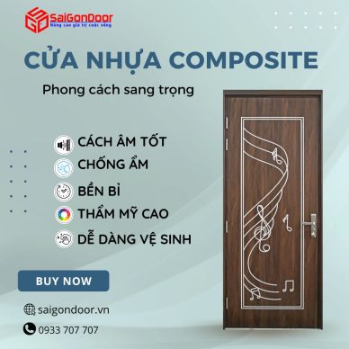 Cửa nhựa Composite - Lựa chọn thông minh cho phòng ngủ