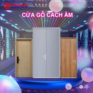 Cửa gỗ cách âm giá tốt tại Hồ Chí Minh