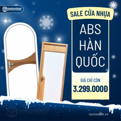 Vì sao nên dùng cửa nhựa ABS Hàn Quốc của SaiGonDoor 3